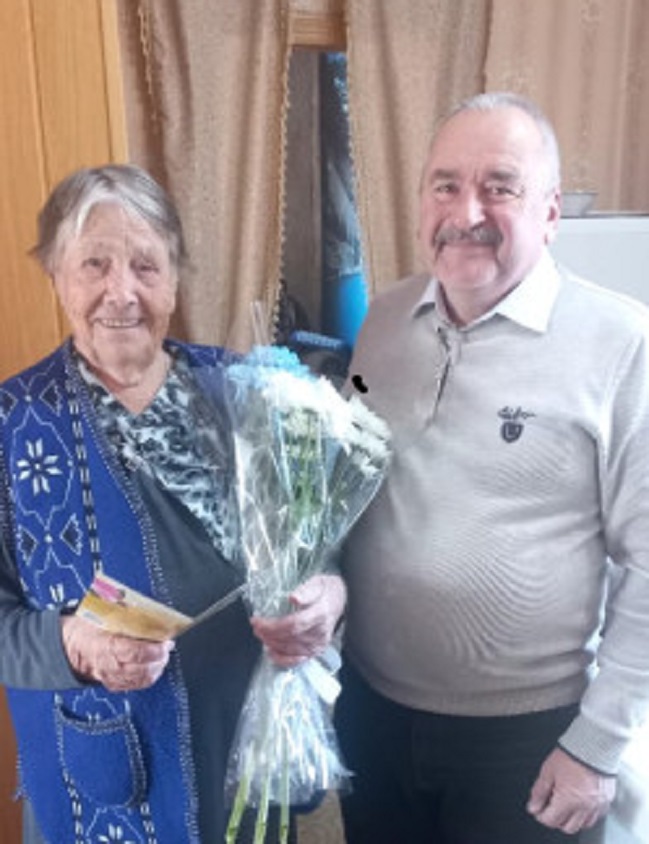 Титаренко Клавдии Семеновне исполнилось - 90 лет!.